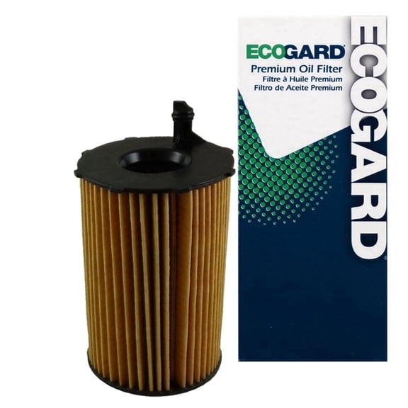 ECOGARD X10234 Premium Cartridge Engine Oil Filter for Conventional Oil Fits Audi Q5 3.0L DIESEL 2014-2016, Q7 3.0L DIESEL 2013-2015