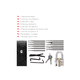 thumbnail image 2 of Kit De 15 Piezas Ganzuas Profesionales Con Candado Y Manual plata, 2 of 3