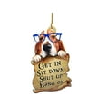 thumbnail image 4 of Vikakiooze Home Decor Decorative Puppy Transparent Acrylic Car Ornaments Creative Gift, 4 of 6