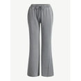 thumbnail image 5 of Scoop Women’s Mineral Washed Fleece Flare Leg Sweatpants, Sizes XS-XXL, 5 of 5