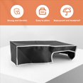 thumbnail image 4 of Horizontal Simple Style Cover for Console Dust Proof Cover Protector for Gaming Accessories,Black, 4 of 7