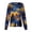 Dark Gray, variant on Domzest Womens Halloween Scrub Top Long Sleeve Pumpkin Ghost Bat Graphic Scrub Top Button Front Cute Nurse Working Uniform Green 5XL