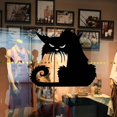 thumbnail image 2 of Vinyl Removable 3D Wall Sticker Halloween Black Cat Decor Decals For Walls Decal, 2 of 6