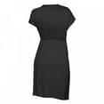 thumbnail image 6 of VALSEEL Pregnant Women Clothes V Neck Short Sleeved Maternity Breastfeeding Casual Dress, 6 of 8