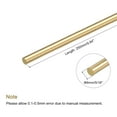 thumbnail image 2 of 1Pack Brass Round Rods, 5/16 Inch Brass Solid Round Rod Lathe Bar Stock, 250mm Length, 2 of 5