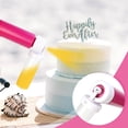 thumbnail image 3 of Manual Cake Airbrush Kit with Tube Pump Coloring Spray Gun DIY Baking Decorating Tools for Cakes Cupcakes Cookies Desserts Red, 1 Kit, 3 of 7