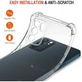 thumbnail image 4 of Shockproof Clear Case For Oppo Reno 10 5G Reno 5 6 7 8 Lite Pro Plus Cover 8T 4G 5G Case Crystal Soft TPU Transparent Dustproof OPPO Reno 8T 5G Transparent, 4 of 5