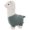 Green 28cm, variant on Cute Animal Llama Sheep Alpaca Plush Cushion Decor Pillow Stuffed for Children - White 28cm