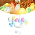 thumbnail image 4 of Cadena de Luces multicolor Sunnimix 10 Luces farolillos colgantes Luces de hadas lámpara de huevo de Pascua 2m, 4 of 8