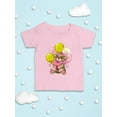 thumbnail image 3 of It's A Girl! Bear T-Shirt Infant -Image by Shutterstock,  18 Months, 3 of 4