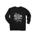 thumbnail image 4 of TWZH Women Please Don't Be Rude to Me Letter Pullover Long Sleeve Positive Style Top, 4 of 7