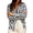 Blue, variant on Guluxicc Women's Striped Shirts with Pocket Loose Long Sleeve V Neck Beach Tops for Summer Vacation Outfits