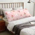 thumbnail image 4 of Balery Rabbit And Cherry Funda Protectora para Almohada Corporal de Algodón Hipoalergénico con Cierre(55 x 21 pulgadas), Almohadas No Incluidas, 4 of 7