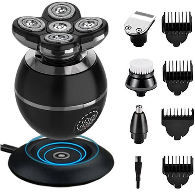 Afeitadora Eléctrica Upgrade 5 Cabezas Recargable Inalámbrica para Hombres