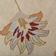 thumbnail image 3 of Rugsotic Carpets Hand Tufted Wool Eco-Friendly Area Rugs - 8'x8', Round, Cream, Modern Contemporary Design, High Pile Handmade Anti Skid Rugs for Living Room, Bed Room (K00708), 3 of 6