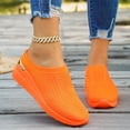 thumbnail image 2 of Women's Backless Wedge Casual Walking Shoes Non Slip Lightweight Mesh Slip On Platform Clogs, 2 of 6