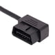 thumbnail image 4 of OBD2 OBD II 16 pines ángulo recto macho a hembra cable adaptador de diagnóstico extensión de coche 39 pulgadas, cable OBD2 macho a OBD hembra codo en forma de L herramienta de diagnóstico de potencia completa 16 pines brillar Electrónica, 4 of 5