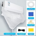 thumbnail image 1 of Cubierta de limpieza impermeable para aire acondicionado, Protector de lavado de polvo, aire acondicionado, recepción de agua Afortunado Sencillez, 1 of 3