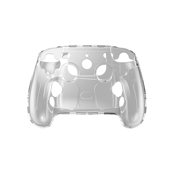 Clear Hard PC Controller Shell for Steam Controller 2, Close Cover with Control and Cable Room for Home Gaming Use, Desk