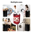 thumbnail image 6 of Bingfone Happy New 2025 Year Laundry Hamper,Large Canvas Fabric Lightweight Storage Basket Toy Organizer Dirty Clothes Collapsible, 6 of 6