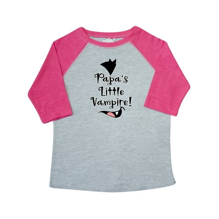 

Inktastic Halloween Papa s Little Vampire Gift Toddler Boy or Toddler Girl T-Shirt