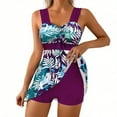 thumbnail image 5 of Neewe Modest Tankini Swimsuits for Women 2026 Two Piece Bathing Suits with Sporty Bra Boy Shorts for Tummy Control, 5 of 5