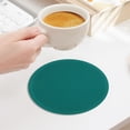 thumbnail image 6 of Verdsylv Silicone Circular Insulation Mat – A Heat-Resistant Pot Mat for Your Dining Table with a Non-Slip Surface that is Easy to Clean,7.87", 6 of 7