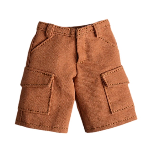 Figura de acción Pantalones cortos Vestir Coleccionable Casual Miniatura Ropa Atuendo Marrón