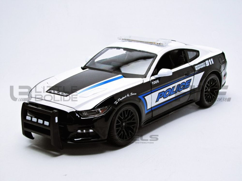 Maisto 1:18 2015 Ford Mustang GT Police Diecast MODEL Racing Car New IN BOX 