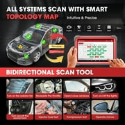 LAUNCH X431 PRO5 Diagnostic Scanner - J2534 ECU Coding, Topology Mapping, 2-Year Update,Intelligent Diagnostics