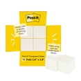 thumbnail image 2 of Post-it Transparent Notes, 2-7/8 x 2-7/8 Inches, Pack of 10, 2 of 17