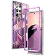 thumbnail image 4 of Galaxy S22 Ultra Cosmo Case - Marble Purple, iPhone 14, 4 of 10