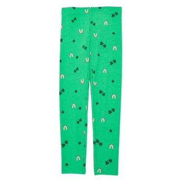 St. Patrick's Day Girls Print Leggings from Way To Celebrate, Sizes 4-18