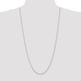 thumbnail image 2 of 14k White Gold 30 Inch 2mm Diamond Cut Quadruple Rope Chain Necklace Pendant Charm, 2 of 9