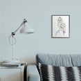 thumbnail image 2 of Stupell Industries Winter Artic Owl Portrait Perched on Tree Branch Black Framed, 11 x 14, Design by Annie Warren, 2 of 8