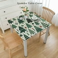 thumbnail image 2 of nygtbtfer Christmas Tablecloth Green Xmas Tree Table Cloth Washable Forest Table Cover for Winter Holiday Party Dining Table Decoration, 2 of 7