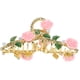 thumbnail image 3 of KAKOWELY Pinza para el pelo grande con forma de garra y rosa, accesorio para el pelo para mujeres y niñas., 3 of 5
