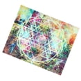 thumbnail image 2 of Abstract Geometric Pattern Tapestry Wall Hanging for Living Room Bedroom Art Decor200x150cm, 2 of 14