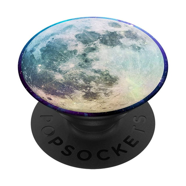 Soporte para teléfono PopSockets Lunar Surface Moon Galaxy Design