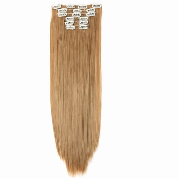 Namzi Hair Extensions & Wigs - Clip On Hair Pieces, 1 Pcs, honey blonde, 55.88CM Length, Natural Texture for Women, Easy Clip-In Installation, All-Day Comfort & Durability