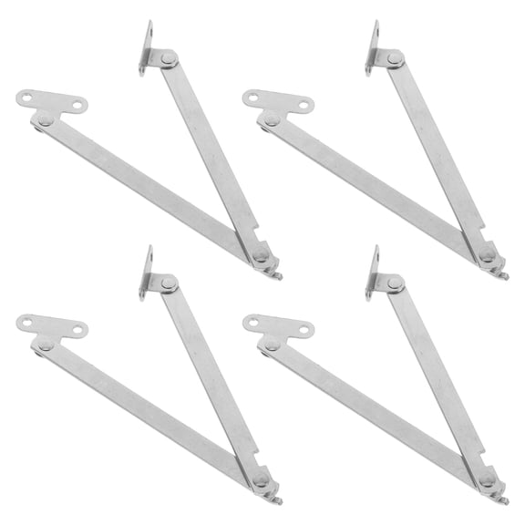 4pcs Folding Lid Support Hinges for Cabinet Desk Furniture Heavy Duty Cabinet Support Hinges Iron Cabinet Support Hinges Cabinet Door Hinges,Dresser for Bedroom