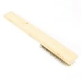 thumbnail image 4 of Unique Bargains Beige Wood Handle Grip 1" Width 15 Rows Wire Brush Brass Tone, 4 of 5