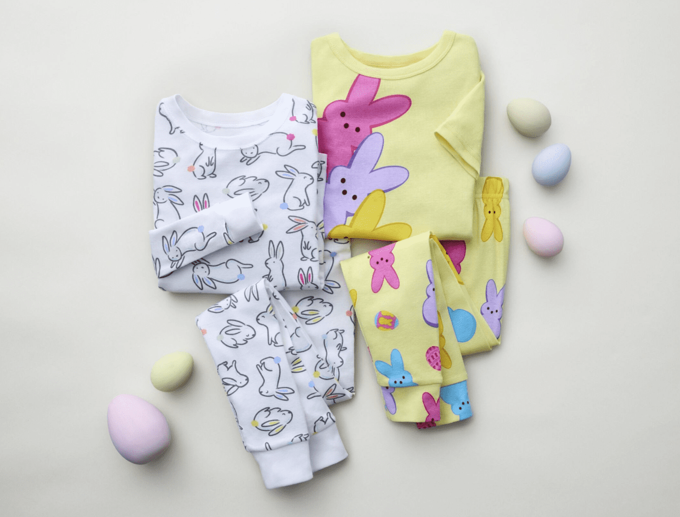 Girls Cotton Snug-Fit Top and Pants Pajama Set from Way to Celebrate, 2-Piece, Sizes 4-10