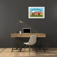 thumbnail image 3 of Reed, Tara 24x17 White Modern Wood Framed Museum Art Print Titled - Gnome Grill Masters sentiment landscape I-Stay in the Kitchen, 3 of 4