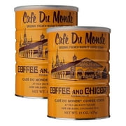 Cafe Du Monde Coffee Chicory, 15 Ounce Ground 2 Pack