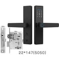 thumbnail image 2 of Smart Door Lock Digital Electronic Lock Smart Home Wooden Door Lock Biometric Fingerprint ,Easy Installation, 2 of 7