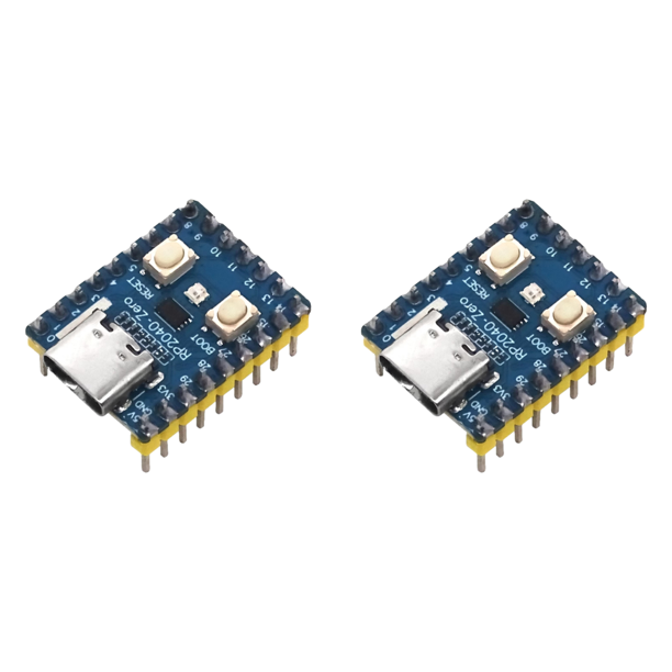 DQrwqpou Placa desarrollo PICO del microcontrolador RP2040-Zero para Raspberry Pi (soldada)