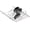 21W*22D, variant on Slide Out Pot Lid Organizer Under Cabinet, Wire Dividers Kitchen Pull Out Pot Lid Storage Rack Holder, Full-Extension Rail