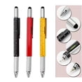 thumbnail image 4 of 3 Pcs 6 in1 Touch Screen Stylus Ballpoint sprint Pen tool Level Ruler Screwdriver, 4 of 12