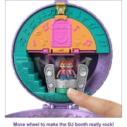 Polly Pocket Double Play Skating Compact, 2-in-1 Playset with 2 Micro Dolls & 16 Accessories